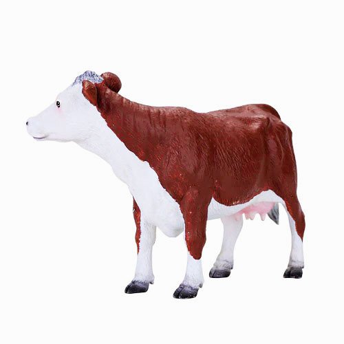 Фигурка Konik Херефордская корова AMF1124