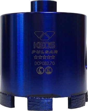 Коронка KEOS Pulsar М16 82/70мм DCP082.70