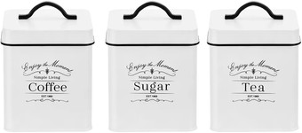 Набор емкостей Elan Gallery Tea, Coffee, Sugar 240379