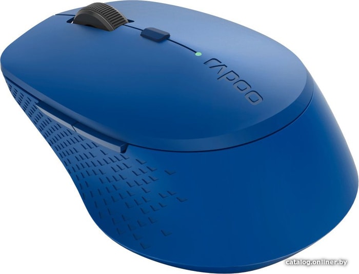 Мышь Rapoo M300 Silent Wireless (синий)