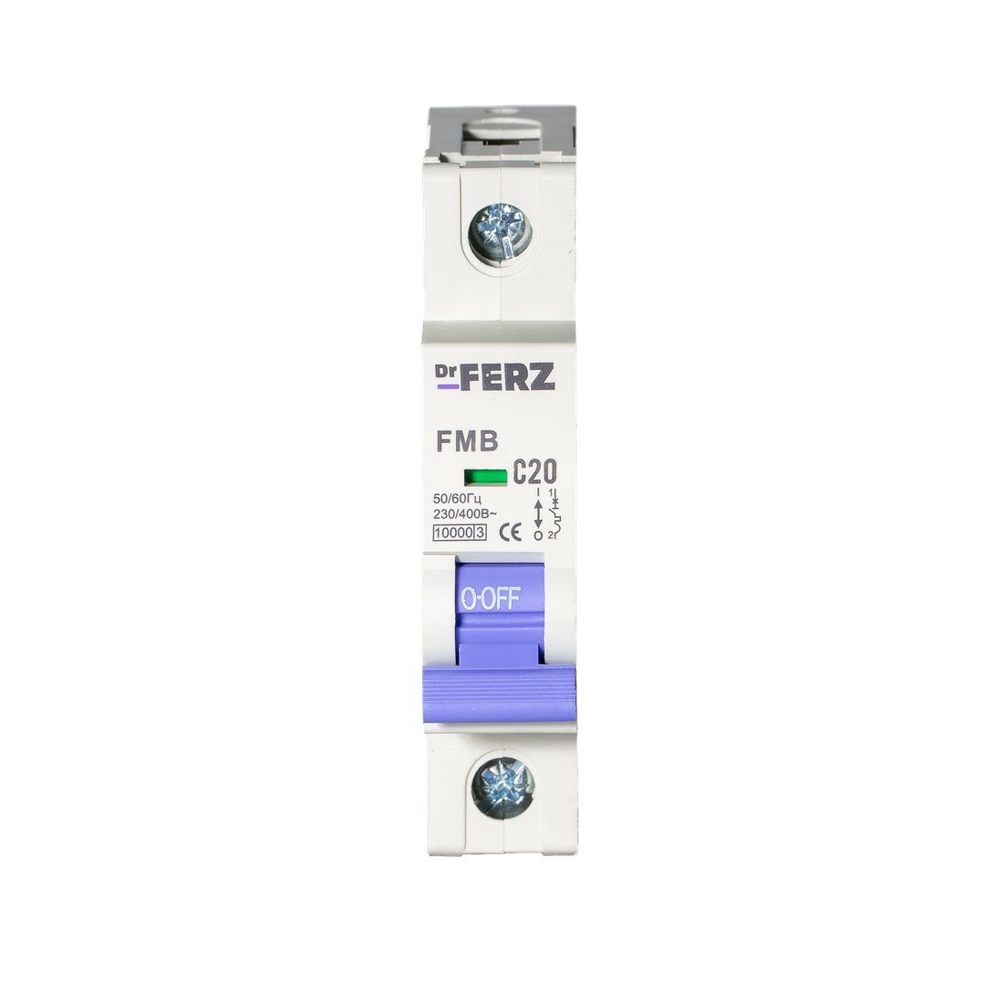 Выключатель автоматический Dr.Ferz FMB-C 10kA 1P 20 C 21100112FERZ