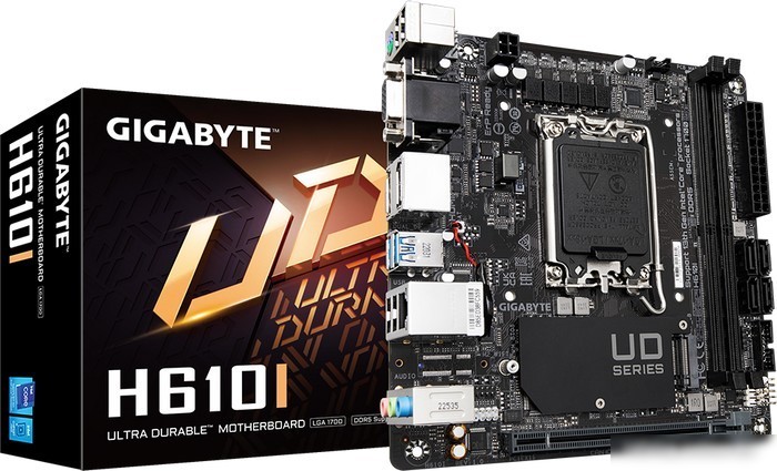 Материнская плата Gigabyte H610I (rev. 1.0)