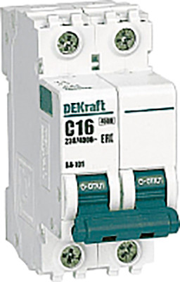 Выключатель автоматический Schneider Electric DEKraft 11016DEK