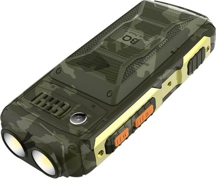 Кнопочный телефон BQ BQ-2410L Tank Power 4G (золотистый камуфляж)
