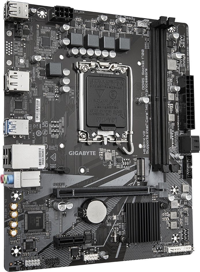 Материнская плата Gigabyte H610M K V2 (rev. 1.0)
