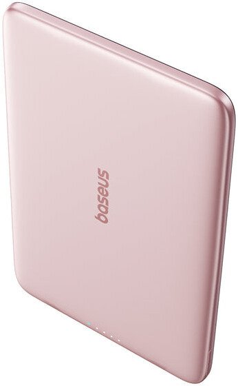 Внешний аккумулятор Baseus PicoGo AM41 Ultra-Slim Magnetic Power Bank 5000mAh (розовый)
