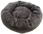 Лежак Homepet Plush 84197 (52x52x14см, графит)