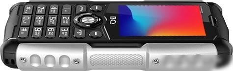 Кнопочный телефон BQ BQ-2449 Hammer (черный)
