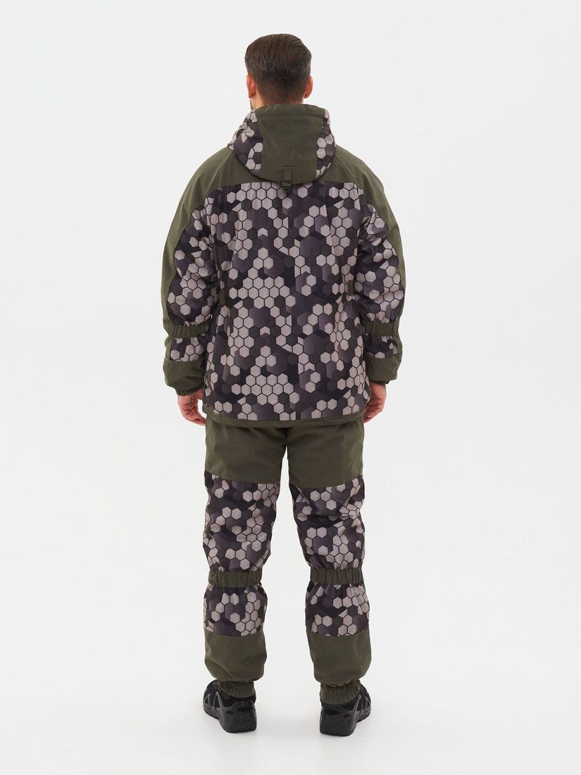 Костюм Huntsman Горка Люкс -15°C Хаки/002 Исландия/Alova (р.56-58/182-188)
