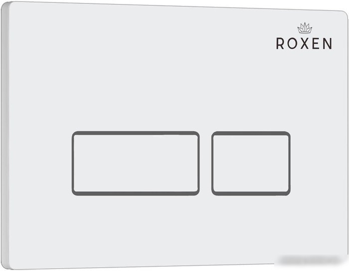 Унитаз подвесной Roxen Porto в комплекте с инсталляцией StounFix Slim 6 в 1 577353 (кнопка: белый глянец)