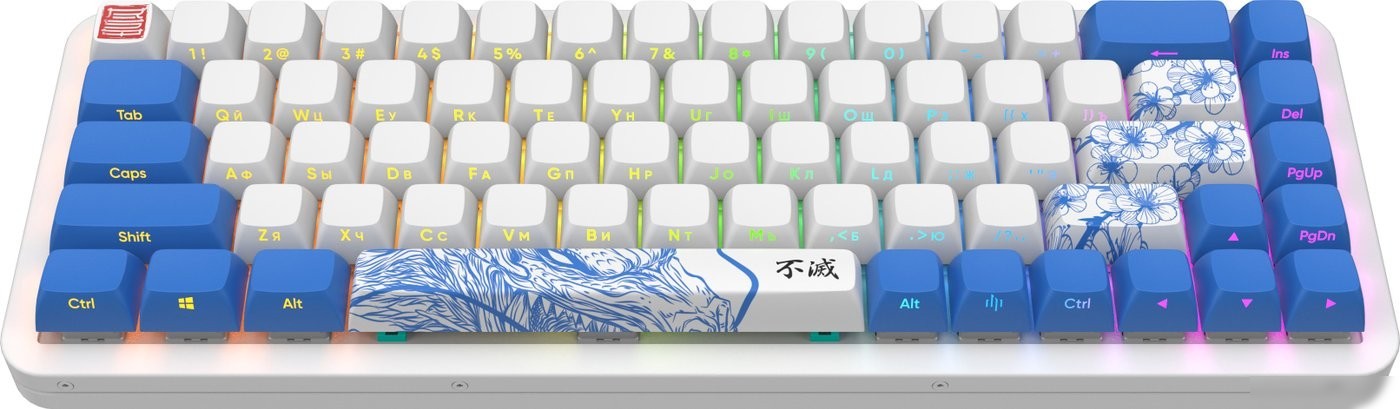 Клавиатура Red Square Alumix 68 Arita + коврик Red Square Arita (g3ms Sapphire)