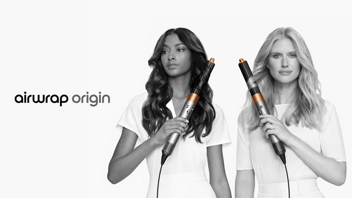 Фен-стайлер Dyson Airwrap Origin HS02 (с переходником на евровилку, никель/медный)