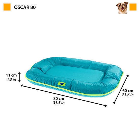 Лежак Ferplast Oscar 80 81095115 (голубой)