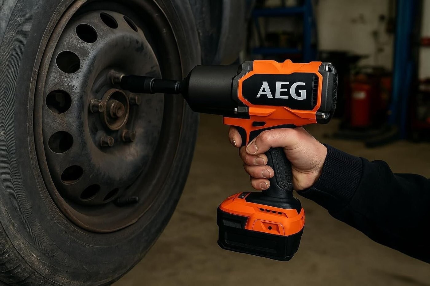 Гайковерт AEG Powertools BSS18HTF34BL-0 4935500151 (без АКБ)