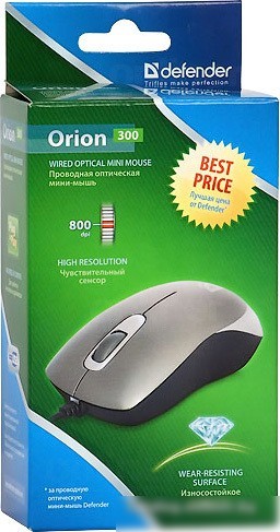 Мышь Defender Orion MM-300 (черный)