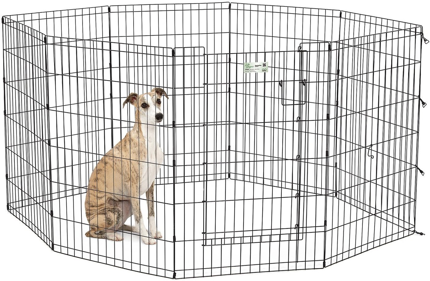 Манеж Midwest Life Stages для собак с дверью-MAXLock 536DR (61x91см, черный)