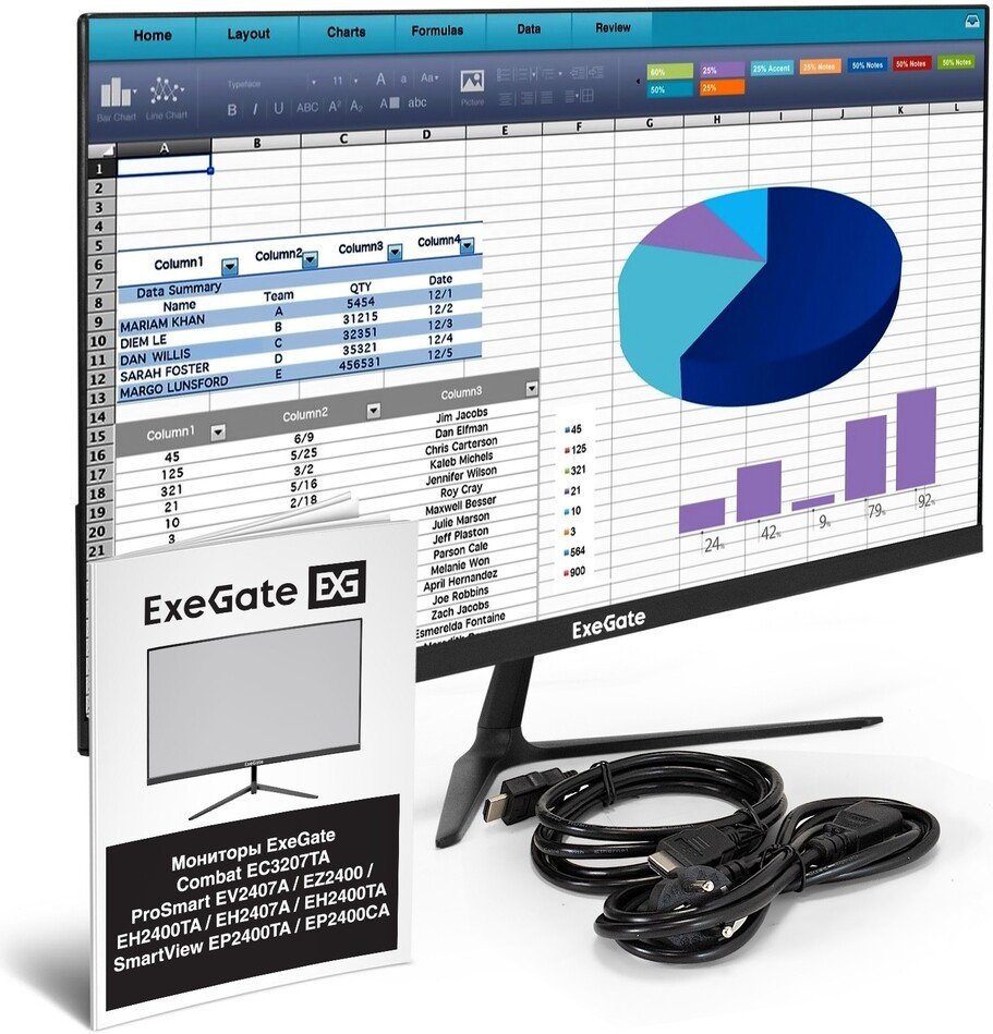 Монитор ExeGate SmartView EP2400CA EX300350RUS