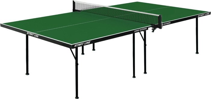 Теннисный стол Start Line Sunny Outdoor 6014-1 (зеленый)