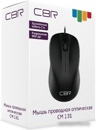 Мышь CBR CM 131 (черный)