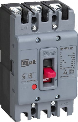 Выключатель автоматический DEKraft 22764DEK