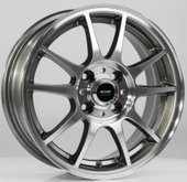 Литые диски Megami MGM-5 15x6" 5x114.3мм DIA 67.1мм ET 38мм GMF