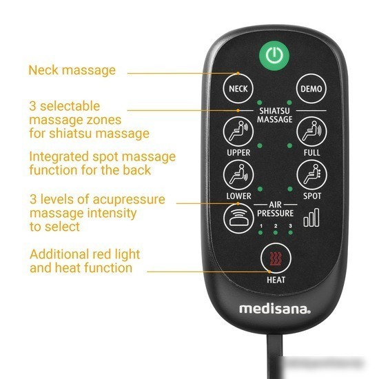 Массажная накидка на сиденье Medisana MC 825