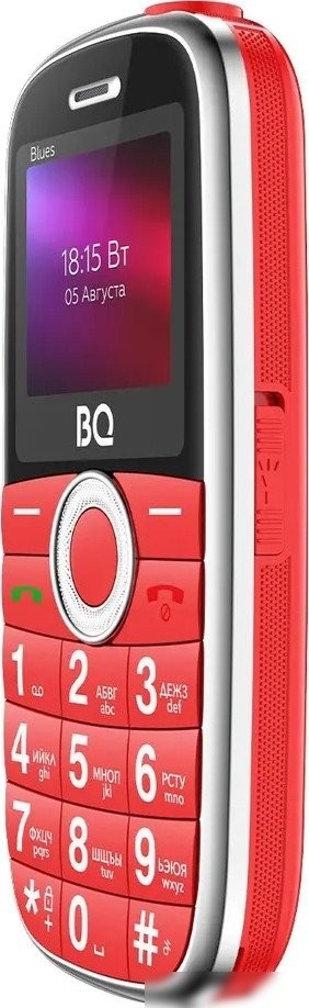 Кнопочный телефон BQ BQ-1867 Blues (красный)