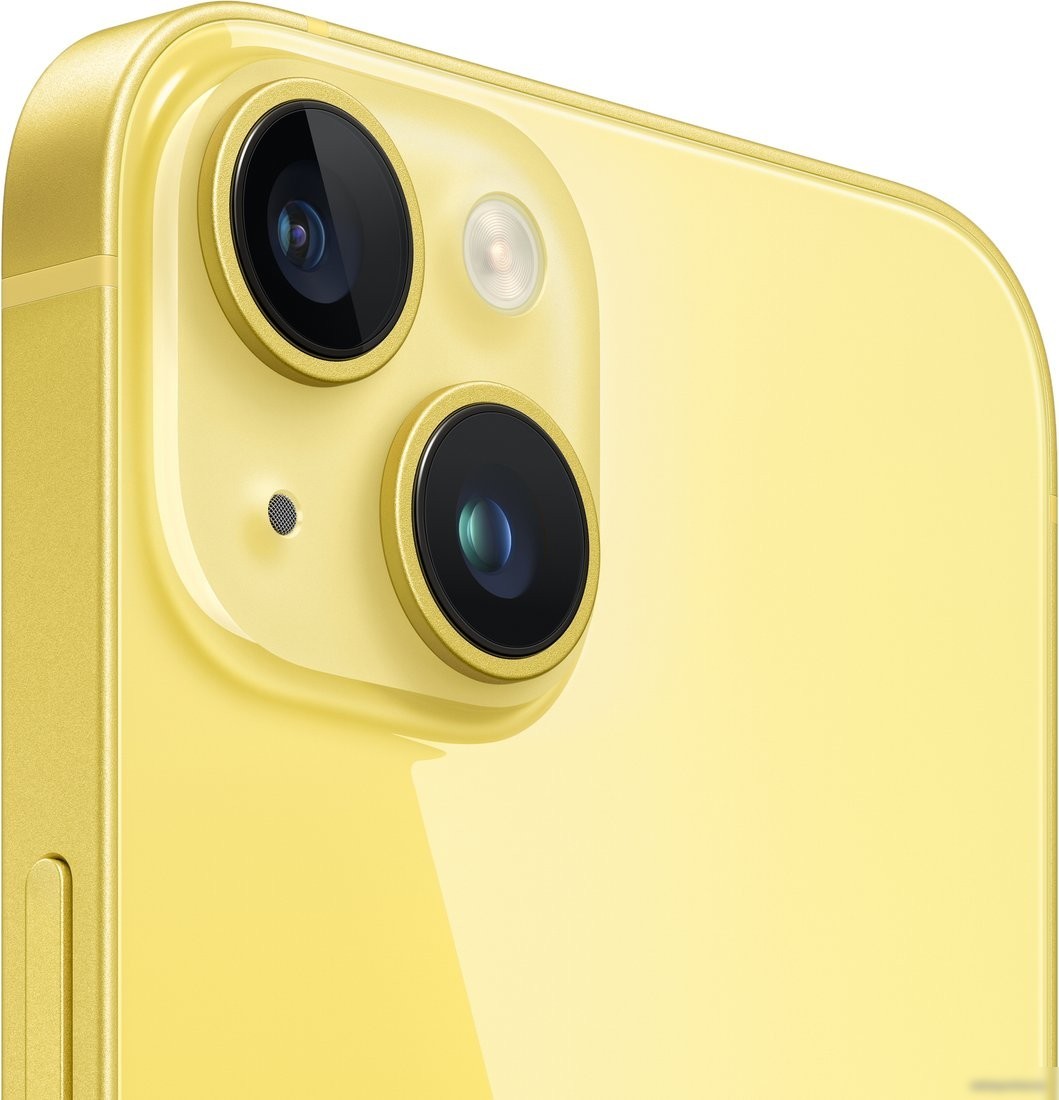 Телефон Apple iPhone 14 eSIM 128GB (желтый)
