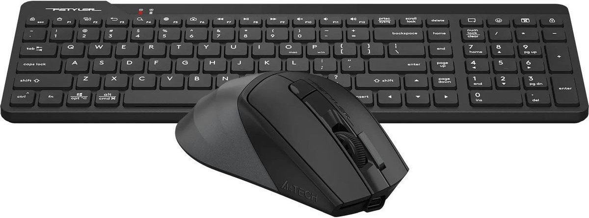 Офисный набор A4Tech Fstyler FG2400 Air2 (черный)