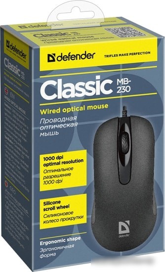 Мышь Defender Classic MB-230