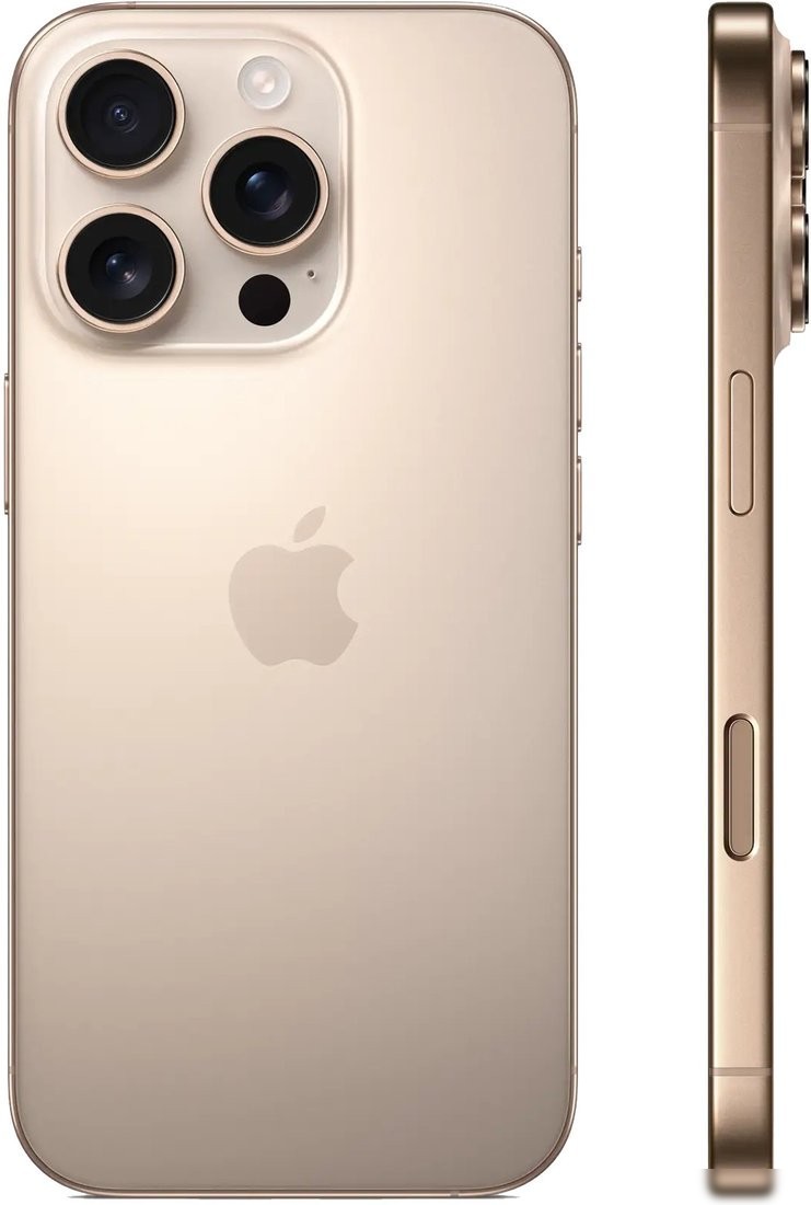 Телефон Apple iPhone 16 Pro Dual SIM 128GB (пустынный титан)