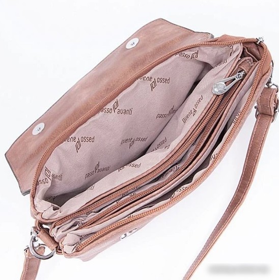 Женская сумка Passo Avanti 855-305-DPK (темно-розовый)