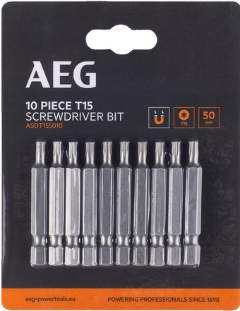Набор бит AEG Powertools 4932479527 (10 шт)