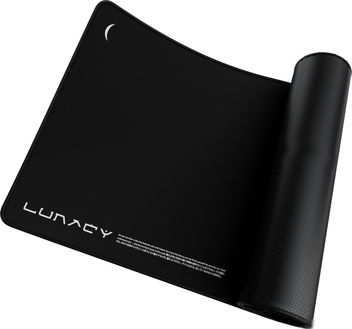 Коврик для стола Lunacy ALT Clear Black XL