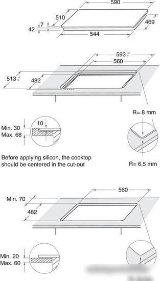 Варочная панель Whirlpool AKT 616 NB