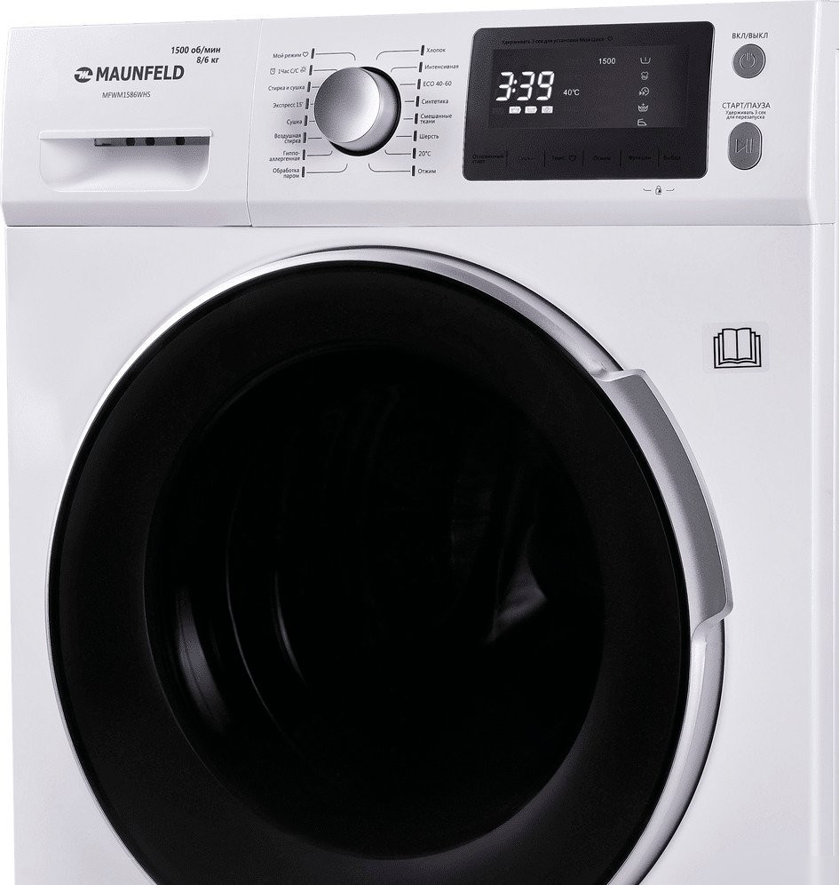 Стиральная машина MAUNFELD MFWM1586WHS