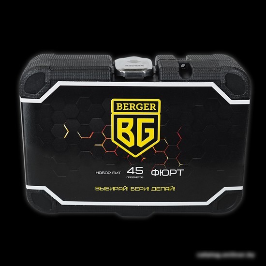 Набор отвертка с битами Berger BG2185 (45 предметов)