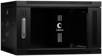 Шкаф телекоммуникационный Cabeus SH-05F-6U60/35-BK