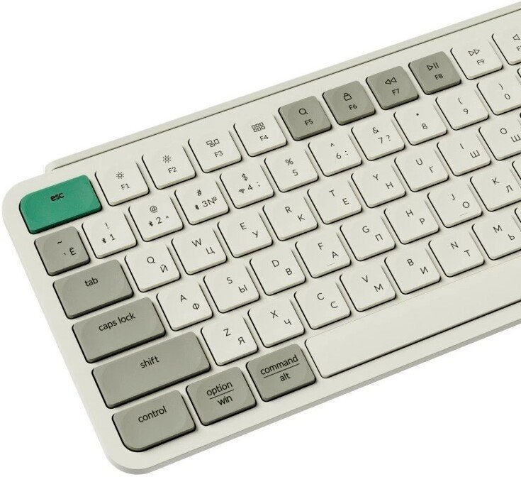 Клавиатура Keychron B6 Pro B6P-K12-RU (ретро зеленый)