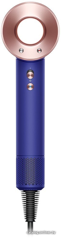 Фен Dyson HD07 Supersonic (евровилка, синий/розовое золото)