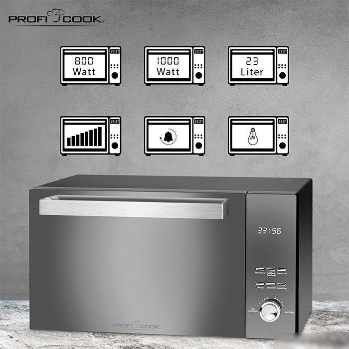 Микроволновая печь ProfiCook PC-MWG 1204