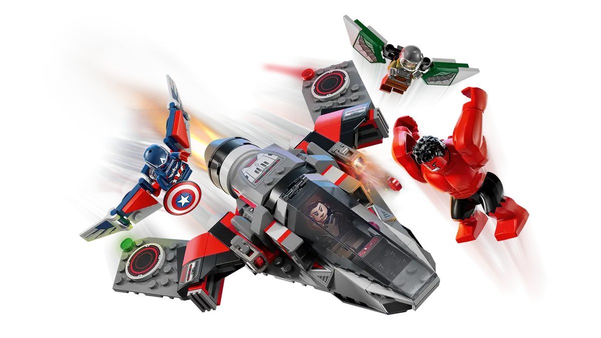 Конструктор LEGO Super Heroes Битва Капитана Америки против Красного Халка 76292