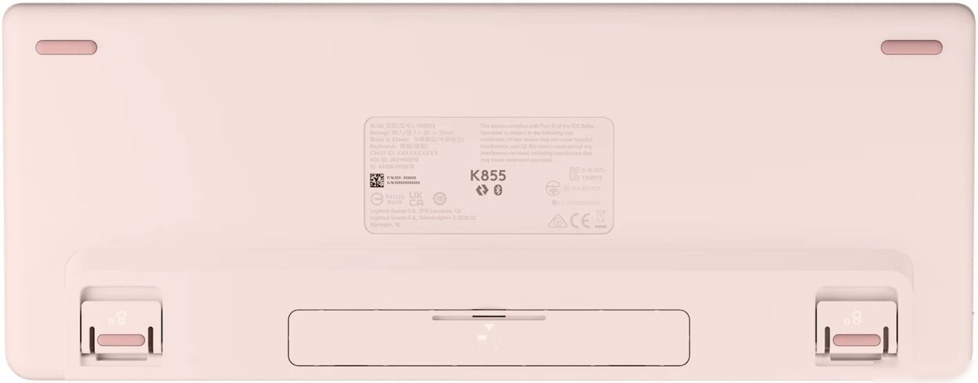 Клавиатура Logitech K855 920-011072 (розовый, нет кириллицы)