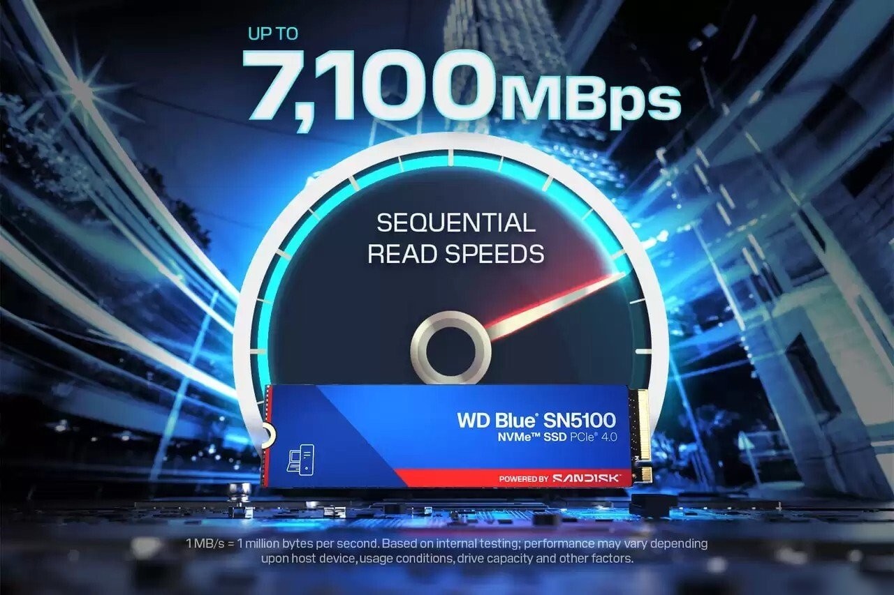 SSD WD Blue SN5100 2TB WDS200T5B0E