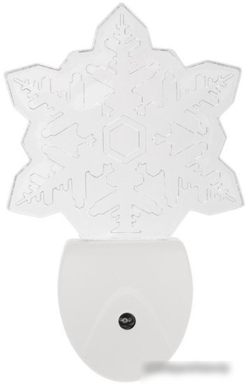 Ночник Rexant Снежинка Хамелеон 75-0317