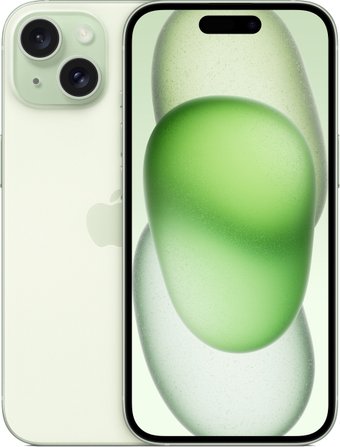 Телефон Apple iPhone 15 512GB (зеленый)