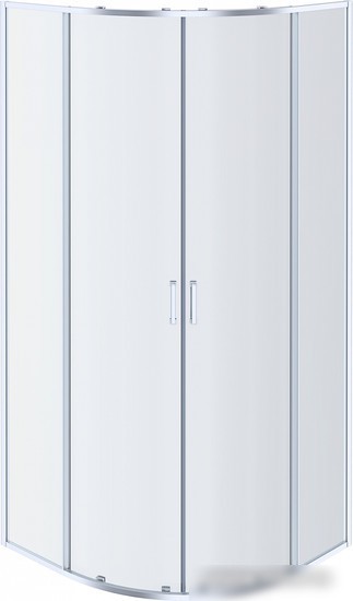 Душевой уголок Aquatek 100x100 AQ ARI RO 10020CH (хром/прозрачное стекло)