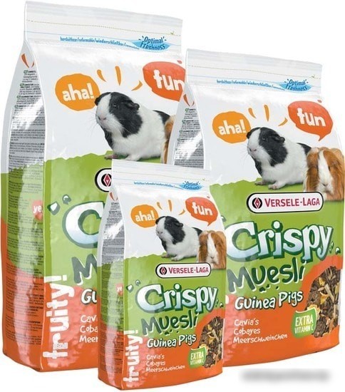 Корм для грызунов Versele Laga Crispy Muesli Guinea Pigs 20 кг