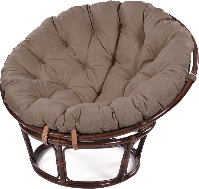 Кресло Мир Ротанга Papasan 23/01 (шоколад/коричневый)