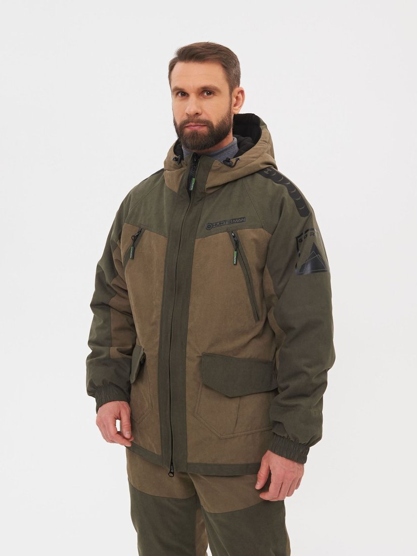 Костюм Huntsman Горка Люкс -15°C ХакиИсландия (р.60-62/182-188)